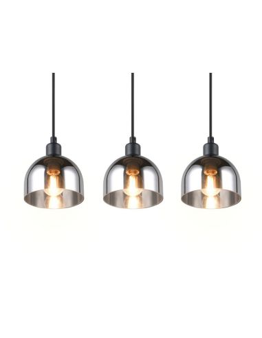 Deckenlampe 3 Glas-Schirme...