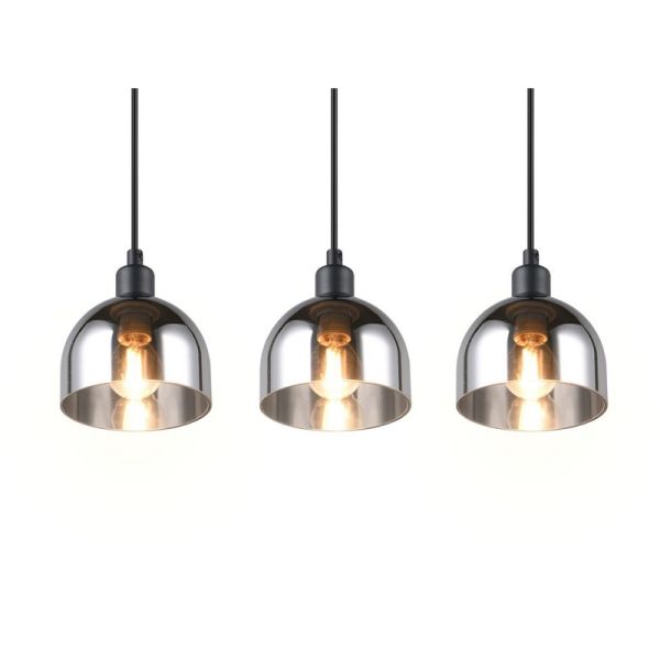 Deckenlampe 3 Glas-Schirme...