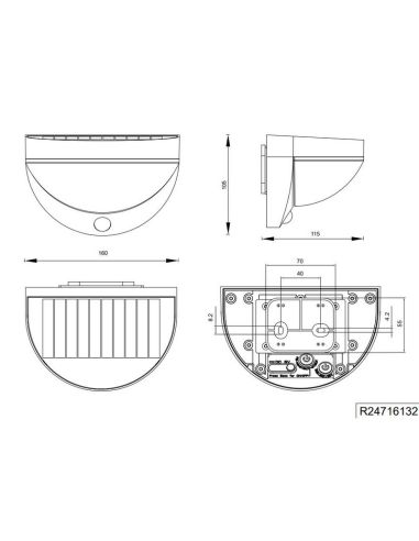 Applique Murale Extérieure Solaire...