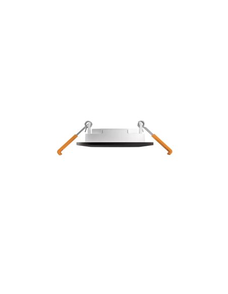 Downlight empotrable inteligente LED Hue WACA Slim, negro 90mm, regulable, 8,3W 1000Lm, 2000 - 6500 Hue White Color Ambiance