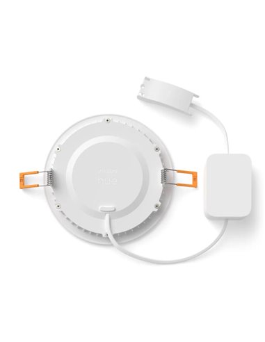 Downlight empotrable inteligente LED 170mm Hue WACA Slim, blanco, regulable, 12W 1500Lm, 2000 - 6500 Hue White Color Ambiance