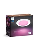 Downlight empotrable inteligente LED 170mm Hue WACA Slim, blanco, regulable, 12W 1500Lm, 2000 - 6500 Hue White Color Ambiance