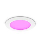 Downlight empotrable inteligente LED 170mm Hue WACA Slim, blanco, regulable, 12W 1500Lm, 2000 - 6500 Hue White Color Ambiance