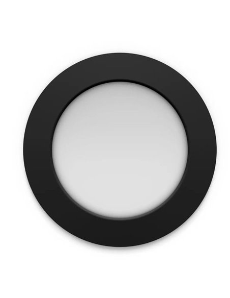 Downlight empotrable inteligente LED 170mm Hue WACA Slim, negro, regulable, 12W 1500Lm, 2000 - 6500 Hue White Color Ambiance