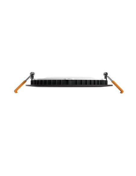 Downlight empotrable inteligente LED 170mm Hue WACA Slim, negro, regulable, 12W 1500Lm, 2000 - 6500 Hue White Color Ambiance