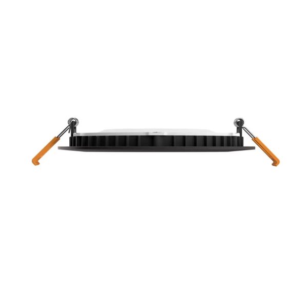 Downlight empotrable inteligente LED 170mm Hue WACA Slim, negro, regulable, 12W 1500Lm, 2000 - 6500 Hue White Color Ambiance