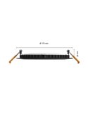 Downlight empotrable inteligente LED 170mm Hue WACA Slim, negro, regulable, 12W 1500Lm, 2000 - 6500 Hue White Color Ambiance