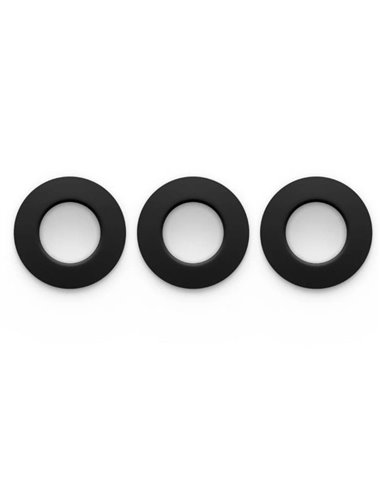 Pack de 3 Downlight empotrable inteligente LED Hue WACA Slim, negro 90mm, regulable, 8,3W 1000Lm, 2000 - 6500 Hue White Color Am