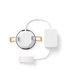 Pack de 3 Downlight empotrable inteligente LED Hue WACA Slim, negro 90mm, regulable, 8,3W 1000Lm, 2000 - 6500 Hue White Color Am