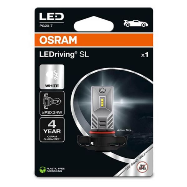 Bombilla LED OSRAM PSX24W 2604CW-1BL | Luz Antiniebla 730Lm 6000K HL Easy  Osram | LeonLeds