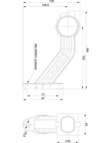 Piloto lateral LED cuerno para camión homologado barato con 3 funciones | LeonLeds Iluminaicón