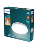 Plafón LED con sensor de movimiento ACUNA 12W, 2700K/4000K, blanco