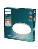 Plafon LED com sensor de movimento ACUNA 21W, 2700K/4000K, branco