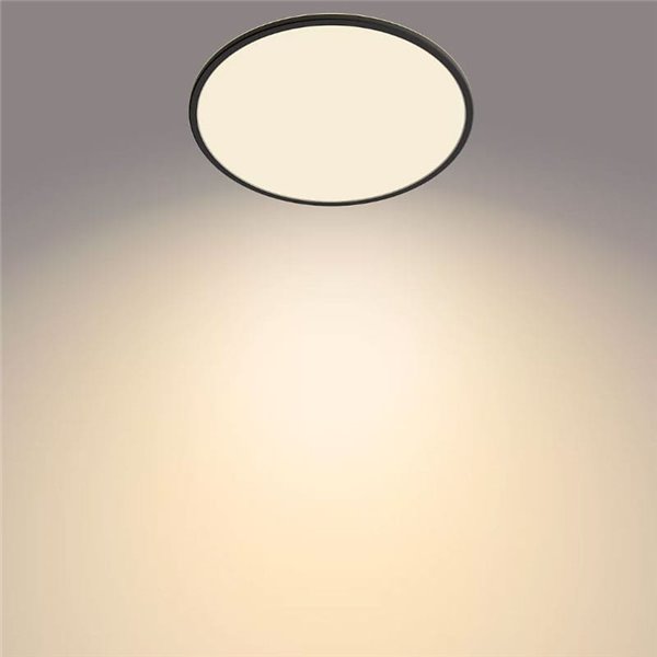 Plafonnier rond orientable SUPERSLIM 22W, blanc, 2700K SceneSwitch