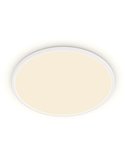 Plafón de techo redondo regulable 22W SUPERSLIM, blanco, 2700K SceneSwitch