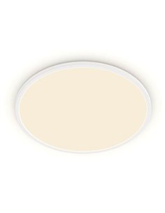 Plafón de techo redondo regulable 22W SUPERSLIM, blanco, 2700K SceneSwitch