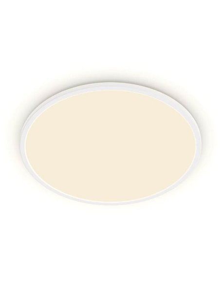 Plafón de techo redondo regulable 22W SUPERSLIM, blanco, 2700K SceneSwitch