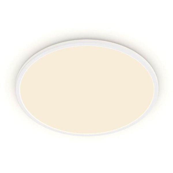 Plafonnier rond orientable SUPERSLIM 22W, blanc, 2700K SceneSwitch