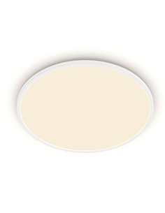 Plafón de techo redondo regulable 36W SUPERSLIM, blanco, 2700K SceneSwitch