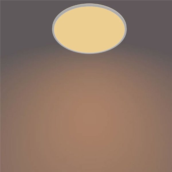 Plafonnier rond orientable SUPERSLIM 36W, blanc, 2700K SceneSwitch