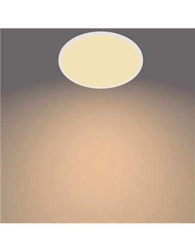 Plafon redondo ajustável SUPERSLIM 36W, branco, 2700K SceneSwitch