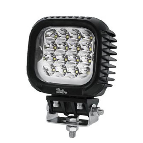 Farol LED Hella S5000 2.0 - 5000Lm de longo alcance com luz de posição branca e âmbar R148 1GA 357 109-231 Hella