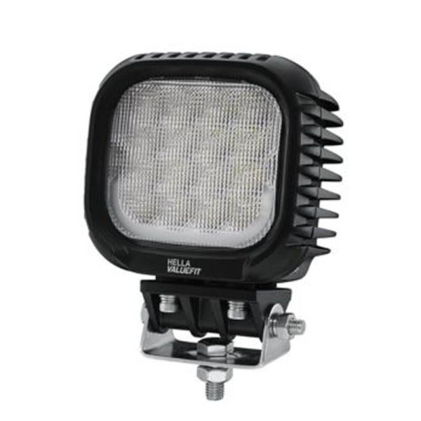 Faro LED de trabajo Hella S5000 2.0 - 5000Lm con Luz de Posición Blanca y Ámbar R148 1GA 357 109-221 Hella