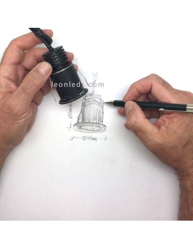 Einbau-LED-Strahler rund weiß 3W...