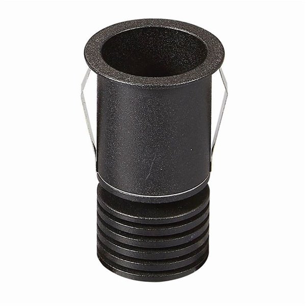 Foco LED empotrable redondo negro 3W GUINCHO, 8º, 210Lm, estanco IP54, 2700K/3000K/4000K