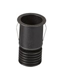 Foco LED empotrable redondo negro 3W GUINCHO, 8º, 210Lm, estanco IP54, 2700K/3000K/4000K