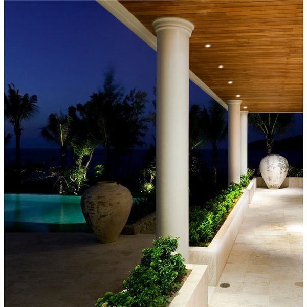Foco LED empotrable redondo blanco 5W GUINCHO, 12º, 410Lm, estanco IP54, 2700K/3000K/4000K
