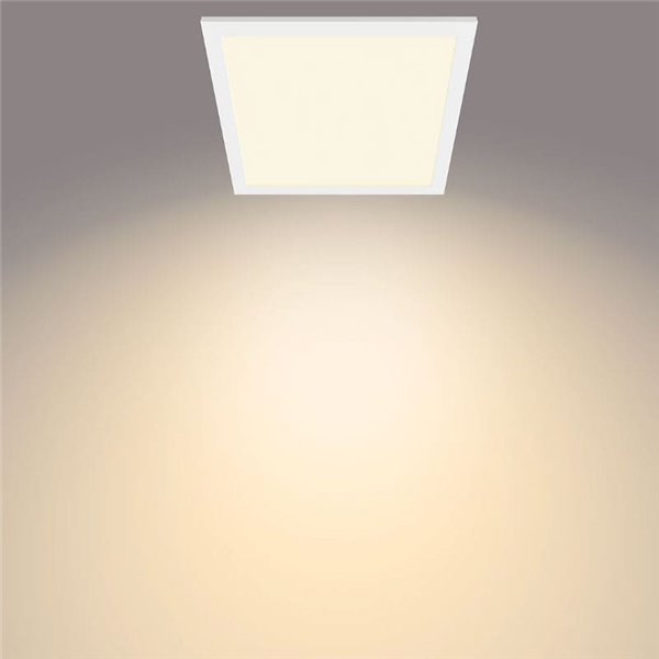 Plafón cuadrado blanco 12W CEILING, 2700K 1100Lm/4000K 1200Lm, regulable, 30cm