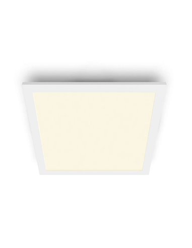 Plafón cuadrado blanco 12W CEILING, 2700K 1100Lm/4000K 1200Lm, regulable, 30cm