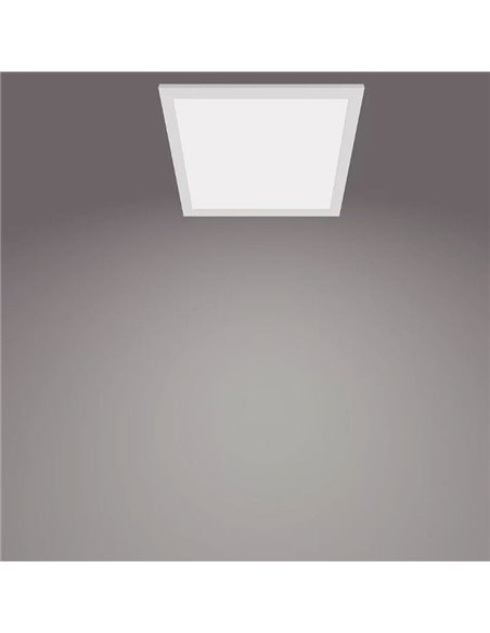 Plafonnier carré blanc 12W CEILING, 2700K 1100Lm/4000K 1200Lm, dimmable, 30cm