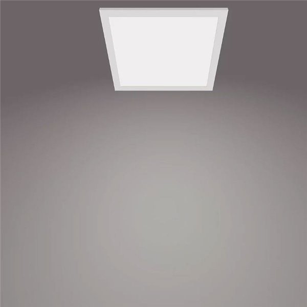 Plafón cuadrado blanco 12W CEILING, 2700K 1100Lm/4000K 1200Lm, regulable, 30cm