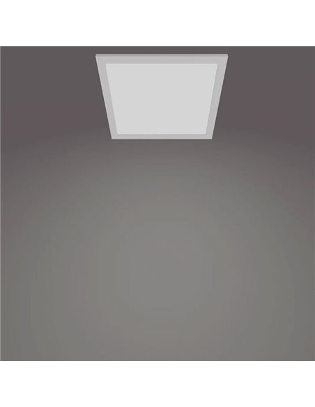 Plafon quadrado branco 12W CEILING, 2700K 1100Lm/4000K 1200Lm, regulável, 30cm