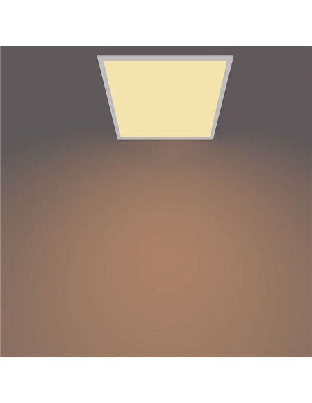 Plafón cuadrado blanco 36W CEILING, 2700K 3300Lm/4000K 3600Lm, regulable, 30cm