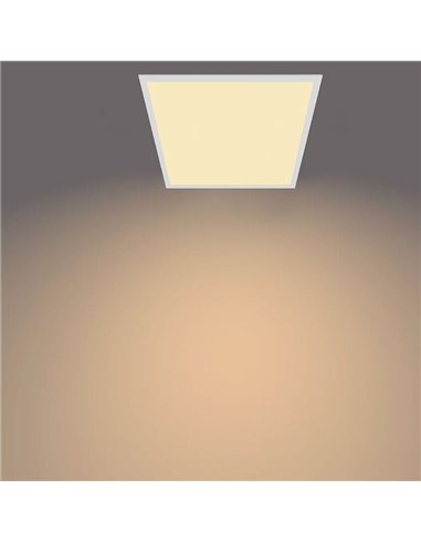 Plafón cuadrado blanco 36W CEILING, 2700K 3300Lm/4000K 3600Lm, regulable, 30cm