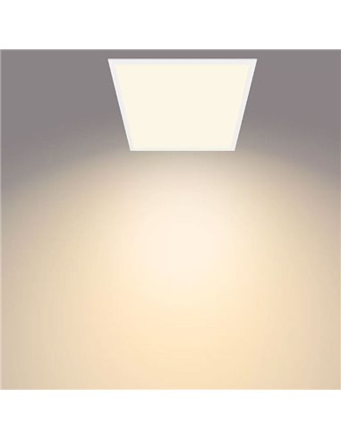 Plafón cuadrado blanco 36W CEILING, 2700K 3300Lm/4000K 3600Lm, regulable, 30cm