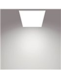 Plafón cuadrado blanco 36W CEILING, 2700K 3300Lm/4000K 3600Lm, regulable, 30cm