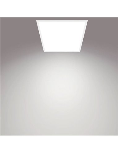 Plafón cuadrado blanco 36W CEILING, 2700K 3300Lm/4000K 3600Lm, regulable, 30cm