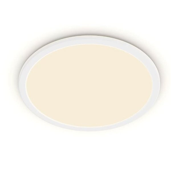 Plafonnier rond SUPERSLIM 15W, dimmable, blanc, 2700K 1300Lm, IP44