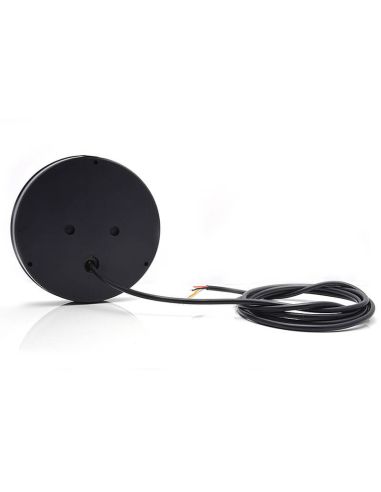 Feu arrière LED chromé encastrable arrière W131 Y 12V 24V Position, frein et clignotant R10, R1Y, S1Y 2aY Was