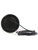 Trasera de Piloto LED trasero redondo cromado empotrable W147 12V 24V Niebla y Marcha Atras R10 F, AR