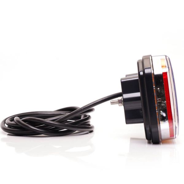 Lateral Piloto Trasero LED Neon W279 DD Eco 7 Funciones con luz de matrícula lateral 12V 24V S1, F1, AR, R1, 2aD, L , IA Was