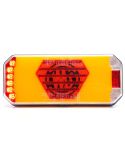 Piloto Trasero LED Neon W279 DD Eco 7 Funciones con luz de matrícula lateral 12V 24V S1, F1, AR, R1, 2aD, L , IA Was