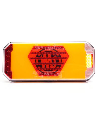 Piloto Trasero LED Neon W279 DD Eco 7 Funciones con luz de matrícula lateral 12V 24V S1, F1, AR, R1, 2aD, L , IA Was