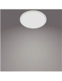 Plafón de Techo SUPERSLIM 15W, blanco 4000K 1500Lm, regulable, estanco al agua, SceneSwitch