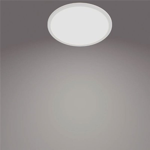 Plafón de Techo SUPERSLIM 15W, blanco 4000K 1500Lm, regulable, estanco al agua, SceneSwitch