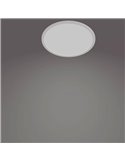 Plafón de Techo SUPERSLIM 15W, blanco 4000K 1500Lm, regulable, estanco al agua, SceneSwitch
